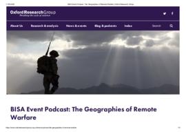 BISA Event Podcast_ The Geographies of Remote Warfare.pdf