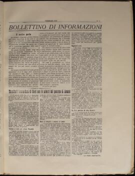 Bollettino di Informazioni, n.2, Febbraio 1926
