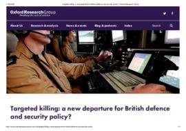 Targeted killing_ a new departure for British defence and security policy.pdf